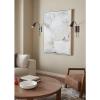 Progress Lighting Cornett 19 in. 1-Light Matte Black Mid-Century Modern Wall Bracket Dining Rooms, Great Rooms, and Bathrooms
