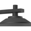 Progress Lighting East Haven LED Collection 1-Light Clear Seeded Glass Transitional Outdoor Large Wall Lantern Light Textured Black(Black)
