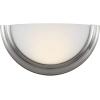 Progress Lighting Eclipse LED Collection Brushed Nickel One-Light LED Wall Sconce