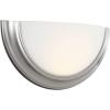 Progress Lighting Eclipse LED Collection Brushed Nickel One-Light LED Wall Sconce