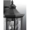 Progress Lighting Edition Collection 1-Light Water Glass Traditional Outdoor Large Wall Lantern Light Antique Bronze(Bronze)