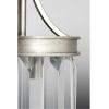 Progress Lighting Glimmer 3 Light 16 inch Antique Bronze Semi-Flush Mount Convertible Ceiling Light, P2326-20, Design Series(Gray)
