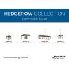 Progress Lighting Hedgerow Collection 1-Light Aged Oak Farmhouse Flush Mount Ceiling Light