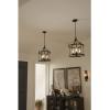 Progress Lighting Hemsworth Collection One-Light Bleached Oak Wall Bracket(Black)