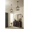 Progress Lighting Hemsworth Collection One-Light Bleached Oak Wall Bracket(Black)