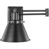 Progress Lighting Hinton Collection Brushed Nickel Swing Arm Wall Light(Black)