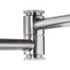 Progress Lighting Hinton Collection Brushed Nickel Swing Arm Wall Light(Nickel)