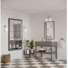 Progress Lighting Lexie 5.12 in. One-Light Polished Chrome Vanity Light with Opal Glass Shade
