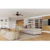 Progress Lighting P2521-80 Protruding Mount, 5 Classic Blades Ceiling fan, Forged Black(Forged Black)