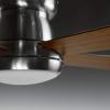 Progress Lighting P2572-0930K Protruding Mount, 5 Medium Cherry Blades Ceiling fan with 18 watts light, Brushed Nickel(Brushed Nickel)