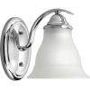 Progress Lighting P3190-15 1-Light Bath Bracket, Polished Chrome(Chrome)
