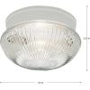 Progress Lighting P3408-09 1-Light Close-To-Ceiling Fixture, Brushed Nickel(White)