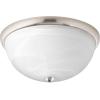 Progress Lighting P3624-09WB GU24 Flush Mount, 2-13-watt