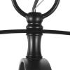 Progress Lighting P3889-126 6-Light Ceiling Mount Hall and Foyer Pendant Fixture 60 Watt 120 Volt 27-3/4 Inch Burnished Silver Equinox