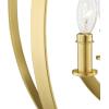 Progress Lighting P3889-126 6-Light Ceiling Mount Hall and Foyer Pendant Fixture 60 Watt 120 Volt 27-3/4 Inch Burnished Silver Equinox