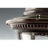 Progress Lighting P5862-31 1-Light Cast Wall Lantern with Clear Seeded Glass, Textured Black(Antique Bronze)