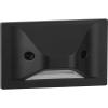 Progress Lighting P660005-031-30 4.5-Watt 3000K Integrated LED Wall or Step Light Black
