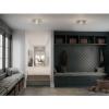 Progress Lighting Perimeter Collection 2-Light Brushed Nickel Modern Flush Mount Ceiling Light, 4.50×12.00×12.00