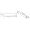 Progress Lighting Phase 2.1 LED Collection 24″ White Shade Modern Bath Vanity Light Brushed Nickel