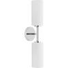 Progress Lighting Cofield Collection Two-Light Polished Chrome Wall Bracket (P710116-015)