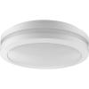 Progress Lighting Hard-Nox Collection 1-Light White Polycarbonate Shade Commercial Grade Outdoor Wall Or Ceiling Mounted Fixture