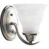 Progress Lighting P3190-15 1-Light Bath Bracket, Polished Chrome(Nickel)