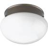 Progress Lighting P3408-20WB 1-13W Gu24 Flush Mount, Antique Bronze(Antique Bronze)
