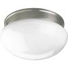 Progress Lighting P3412-09 Lighting Accessory, 11-3/4-Inch Diameter x 5-1/4-Inch Height, Brushed Nickel(Brushed Nickel)
