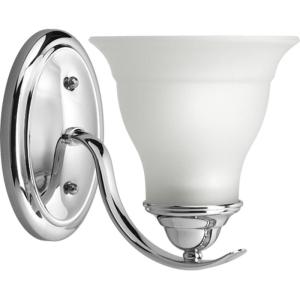 Progress Lighting P3190-15 1-Light Bath Bracket, Polished Chrome(Chrome)