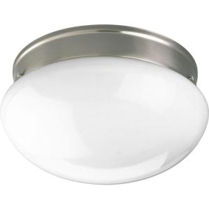 Progress Lighting P3412-09 Lighting Accessory, 11-3/4-Inch Diameter x 5-1/4-Inch Height, Brushed Nickel(Brushed Nickel)