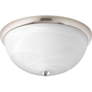 Progress Lighting P3624-09WB GU24 Flush Mount, 2-13-watt
