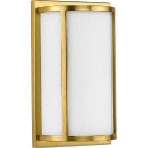 Progress Lighting Progress P710111-009 Parkhurst – 2 Light Wall Sconce in Traditional Style-12 Inches Tall and 4 Inches Wide, Finish Color: Brushed Nickel(Black)