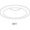 Progress Lighting P8071-31-30K Recessed 6″ LED Round Retrofit, Gloss Black