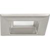 Progress Lighting P8180-09-30K Retrofit 4″ LED Square Recessed Trim, Brushed Nickel(Brushed Nickel)