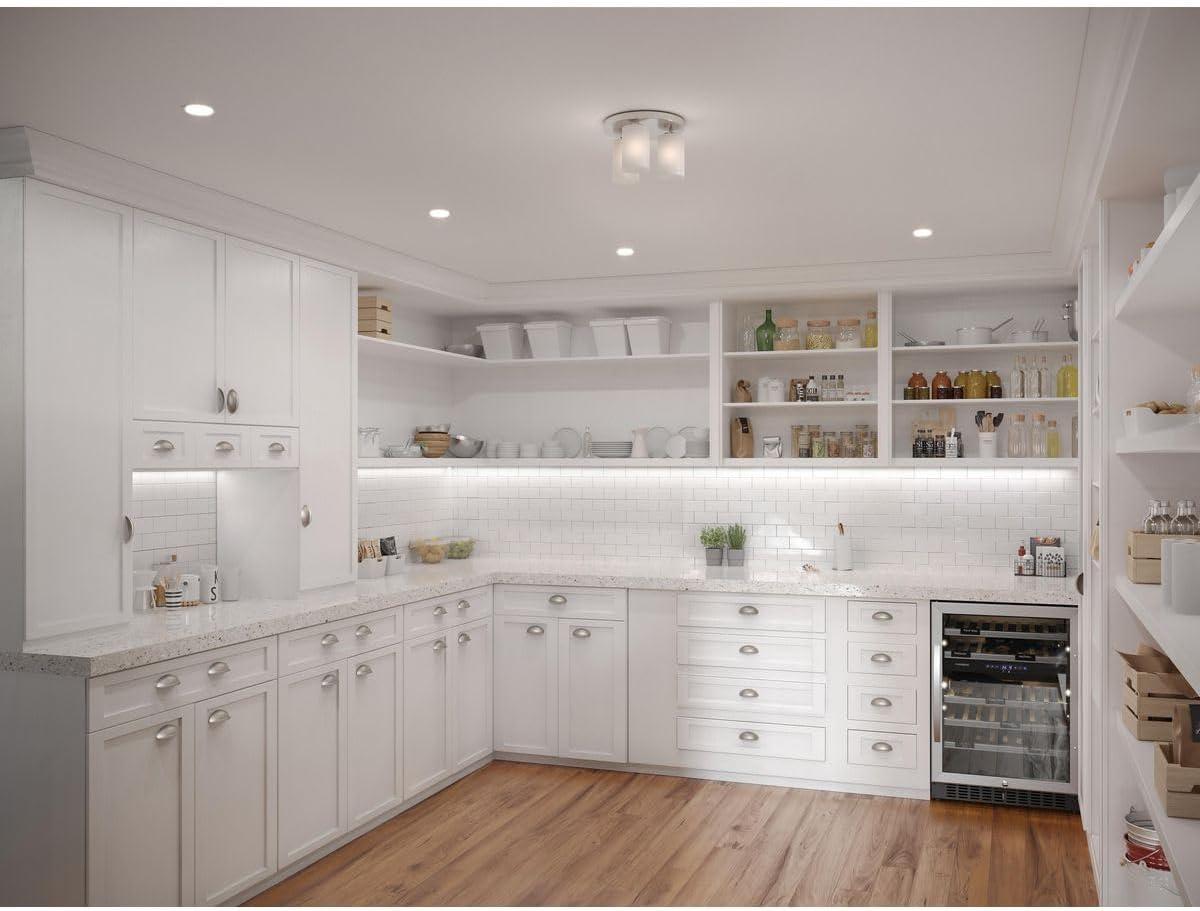 image:imageProgress Lighting Cofield Collection 12 in ThreeLight Polished Chrome Transitional Flush Mount P350238015
