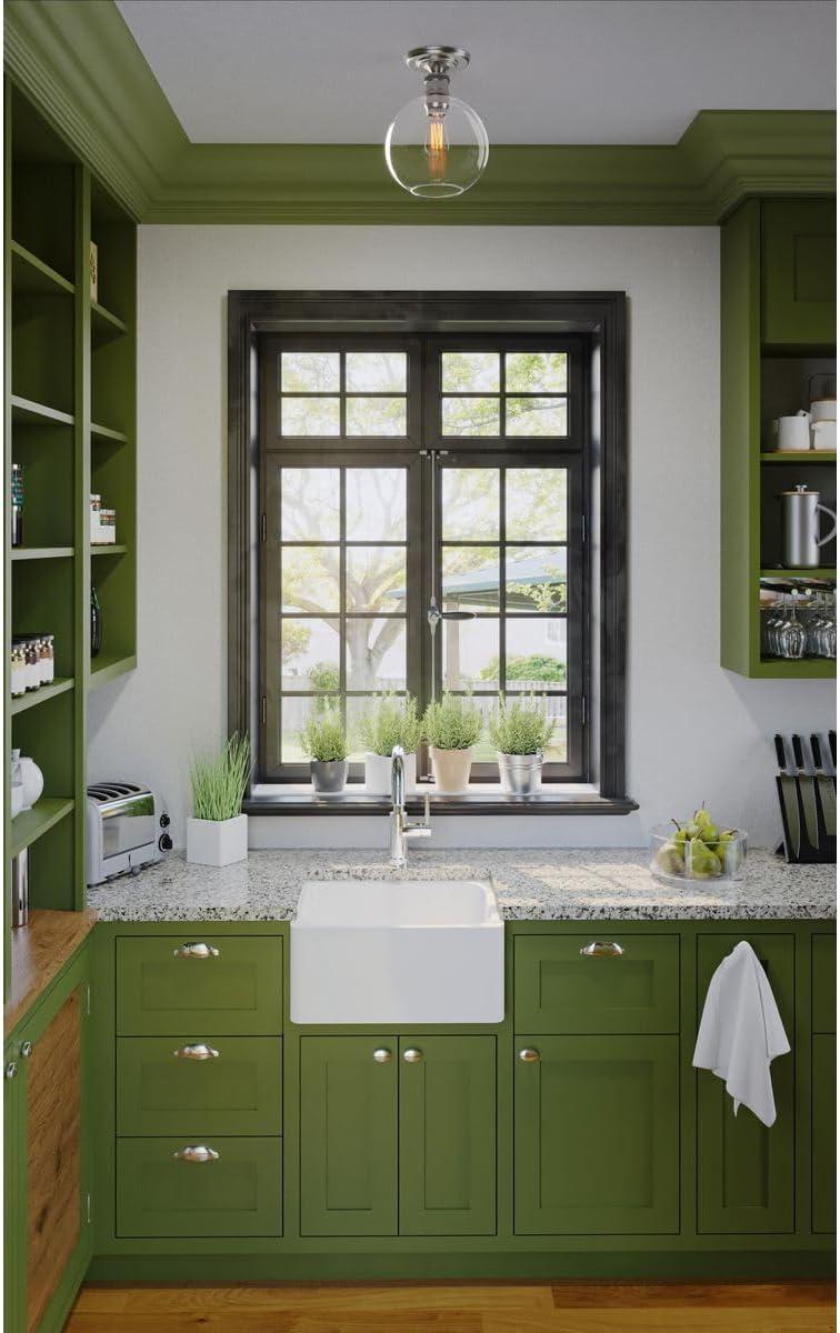 image:imageProgress Lighting Hansford Collection OneLight 10 Flush Mount