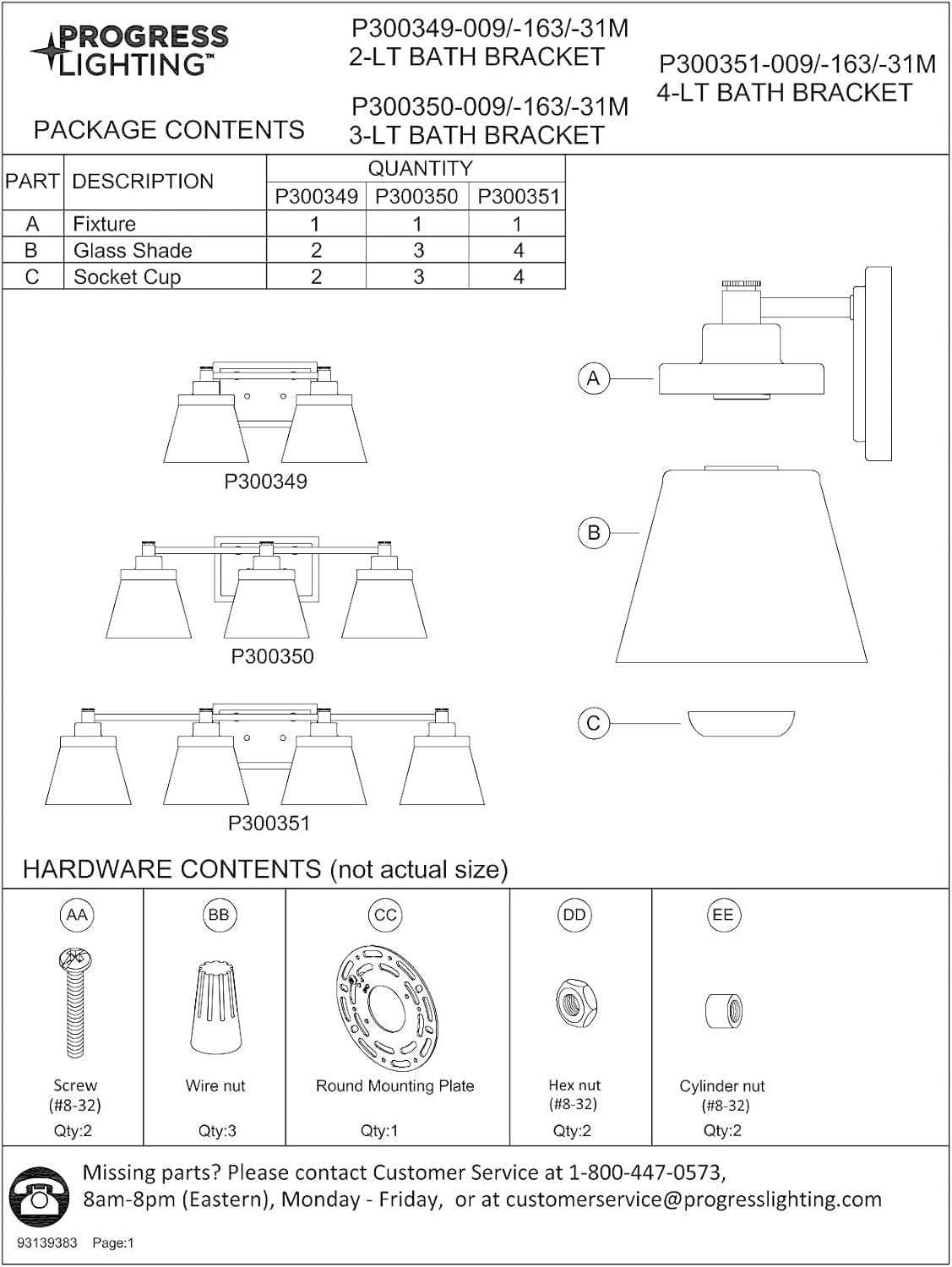 image:imageProgress Lighting Hinton Collection 2Light Clear Seeded Glass Farmhouse Bath Vanity Light Matte BlackBrass