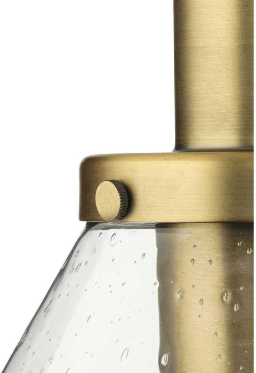 image:imageProgress Lighting Hinton Collection OneLight Vintage Brass Modern Farmhouse Pendant P500384163Vintage Brass