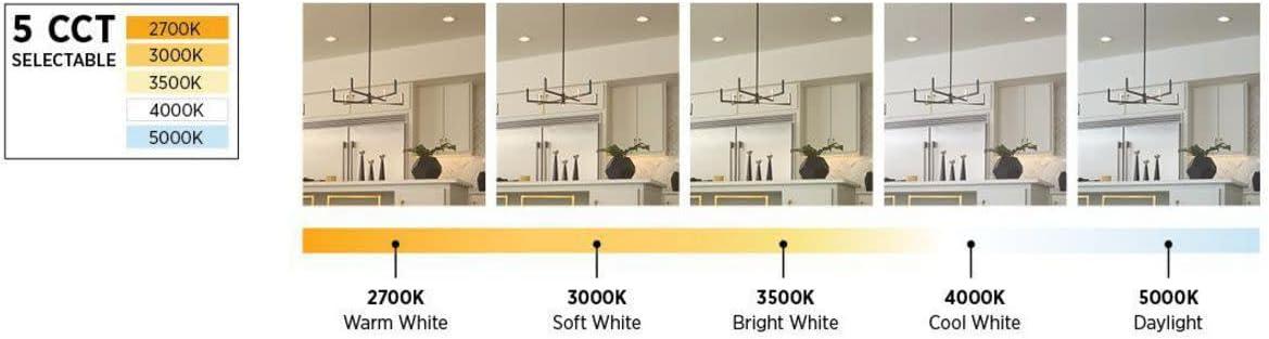 image:imageProgress Lighting Intrinsic Collection 6 5CCT Antique Bronze LED Eyeball Trim for Recessed Housings P800018020CS