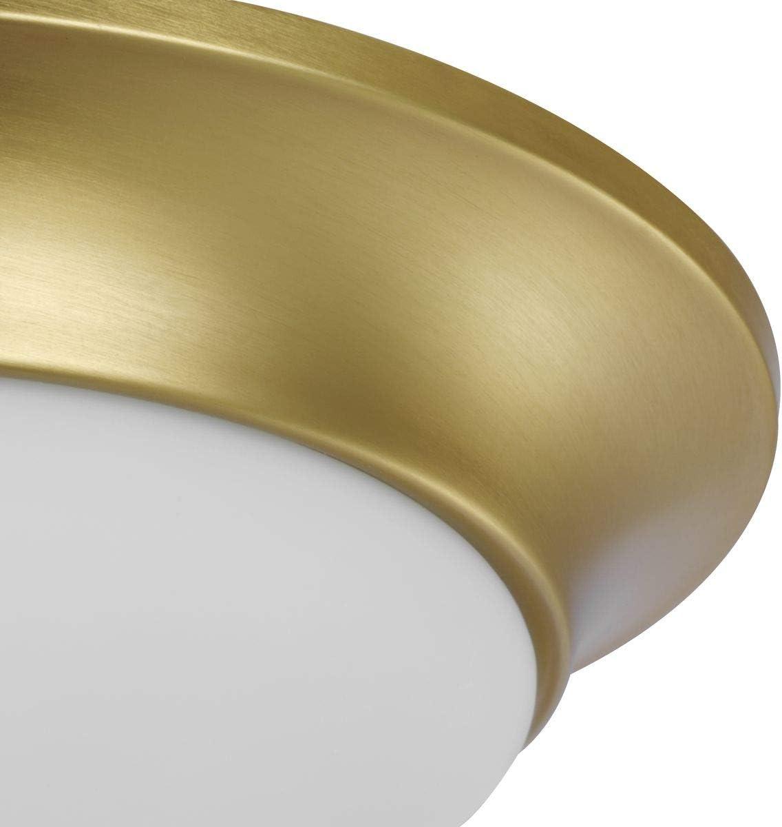 image:imageProgress Lighting OneLight 1112 Etched Glass Flush Mount