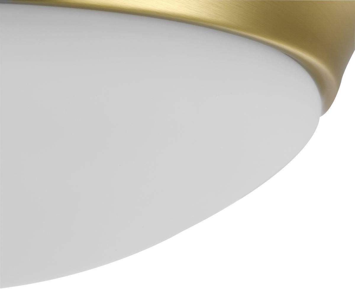 image:imageProgress Lighting OneLight 1112 Etched Glass Flush Mount