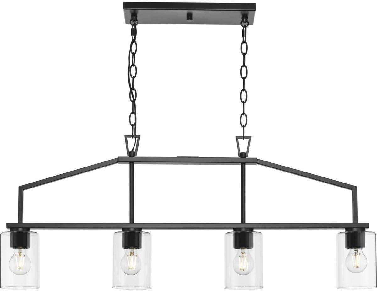 image:imageProgress Lighting P40031731M Goodwin Pendant 4Light 240 Total Watts Matte Black