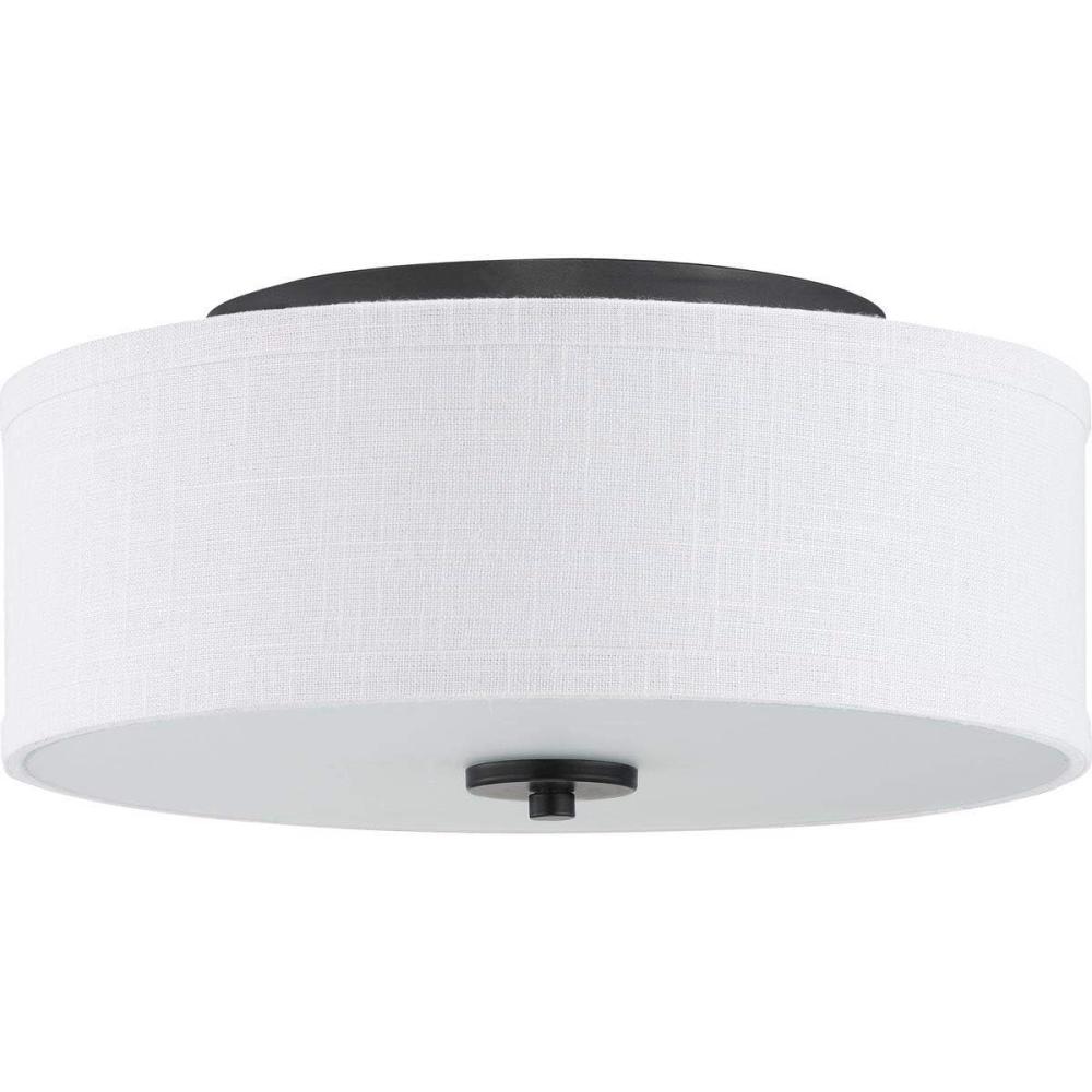 image:imageProgress Lighting Inspire LED Collection OneLight LED Flush Mount Graphite 600x1300x1300