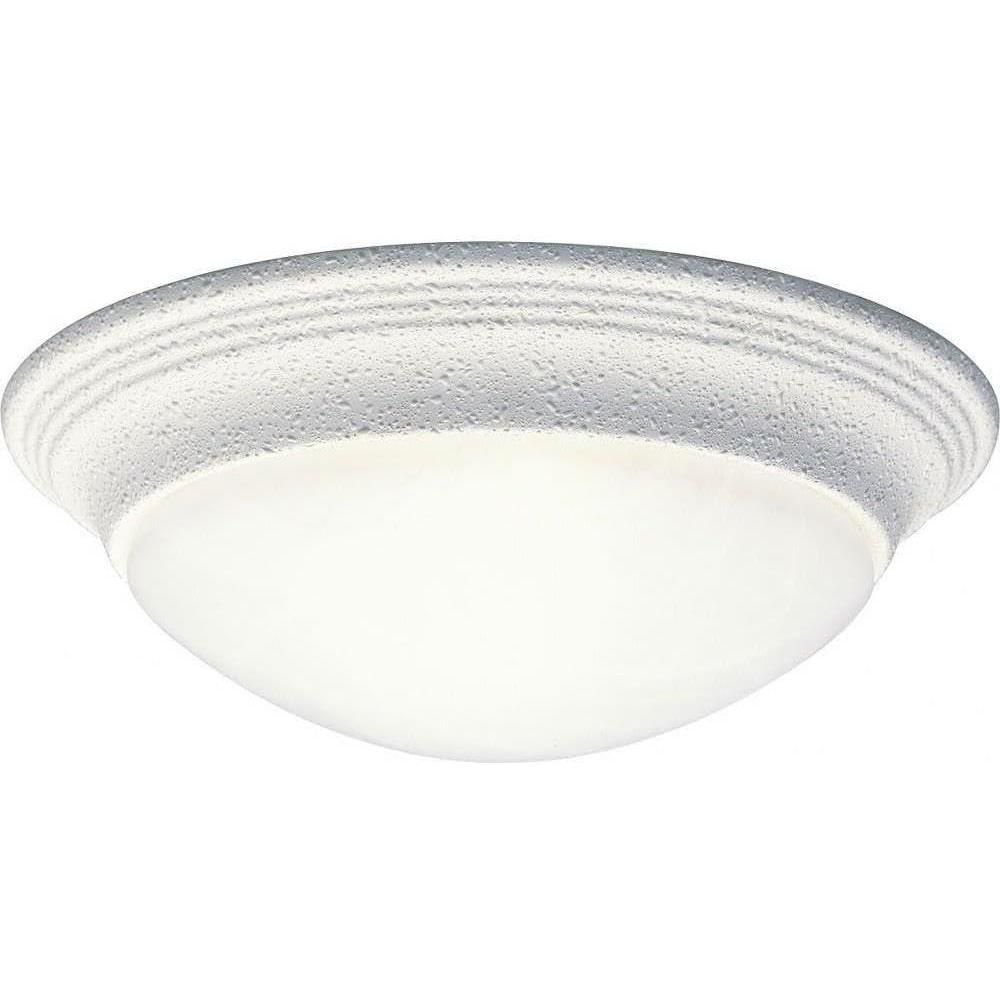image:imageProgress Lighting P368820 Med Flush Mount 160watt Antique BronzeWhite