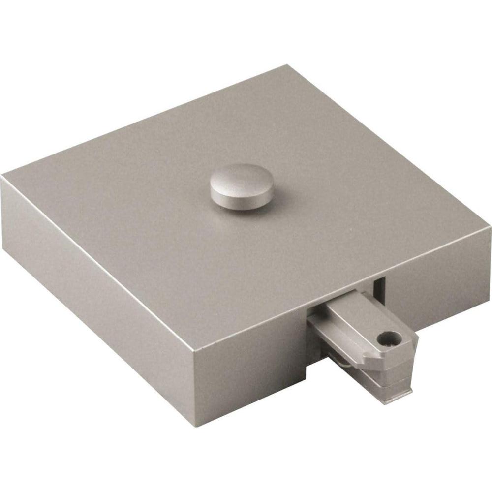 image:imageProgress Lighting P876009 TBar End Feed with Canopy Cover Brushed NickelBrushed Nickel