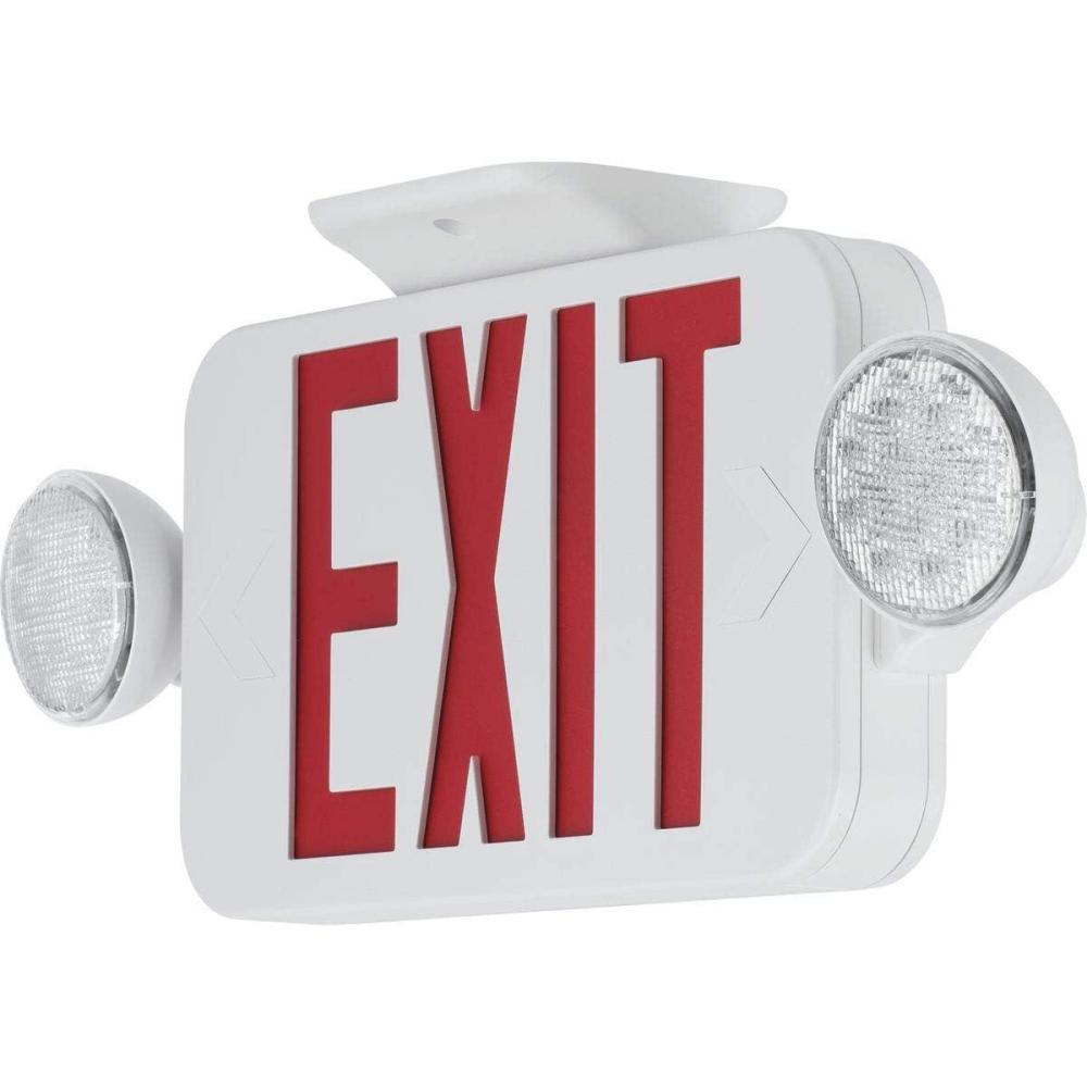 image:imageProgress Lighting Progress Commercial PECUEUR30RC LED Exit Sign Combo White