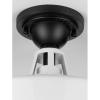 Progress Lighting Cedar Springs Collection 1-Light Farmhouse Outdoor Semi-Flush Mount Light Navy(White)