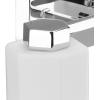 Progress Lighting Estrada 31.25 in. Four-Light Polished Chrome Vanity Light with Opal Glass Shade