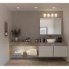 Progress Lighting Estrada 31.25 in. Four-Light Polished Chrome Vanity Light with Opal Glass Shade