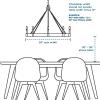 Progress Lighting Gather Collection 9-Light Etched Glass Traditional Chandelier Light Antique Bronze(Brushed Nickel)